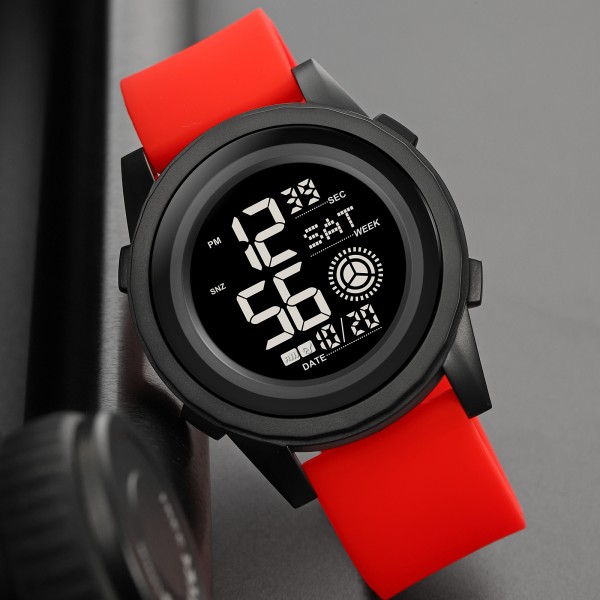 Годинник наручний Skmei 2082RDBK Red-Black