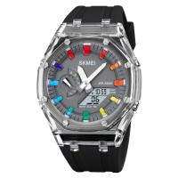 Годинник наручний Skmei 2100BKGY Black-Grey