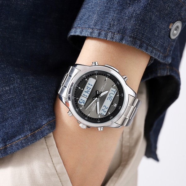 Годинник наручний Skmei 2049SIWT Silver-White