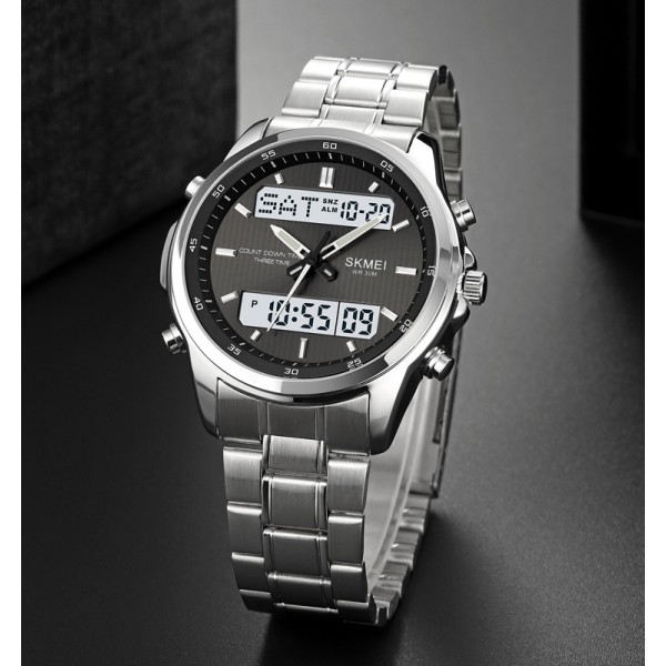 Годинник наручний Skmei 2049SIWT Silver-White