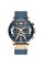 Годинник наручний Curren 8329 Blue-Gold