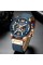 Годинник наручний Curren 8329 Blue-Gold