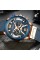 Годинник наручний Curren 8329 Blue-Gold
