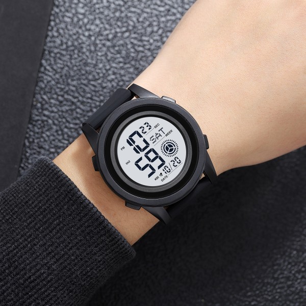 Годинник наручний Skmei 2082BKWT Black-White