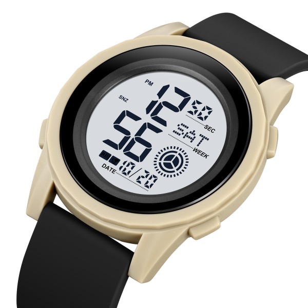 Годинник наручний Skmei 2082KHWT Khaki-White