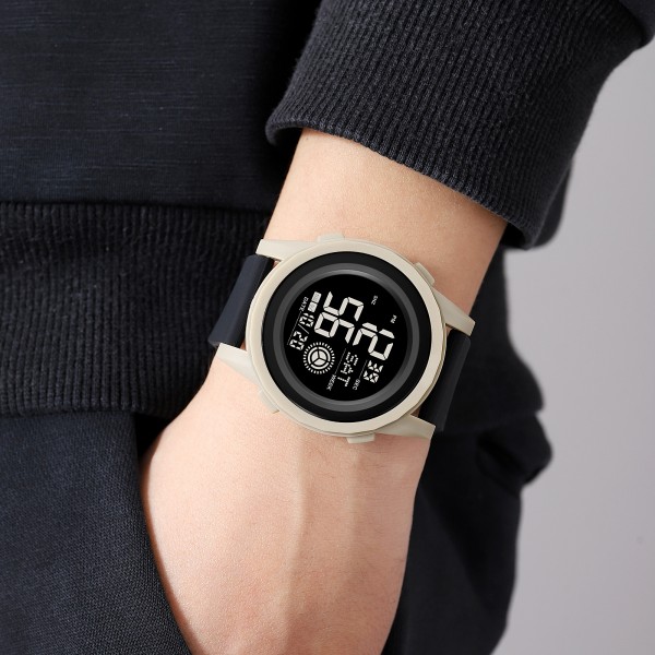 Годинник наручний Skmei 2082KHBK Khaki-Black