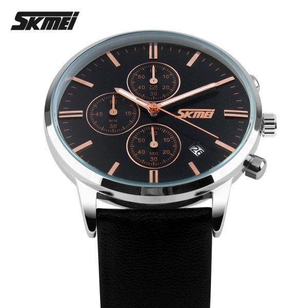Годинник наручний Skmei 9103BKBK Black-Black