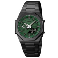 Годинник наручний Skmei 1816BKGNBK Black Green-Black
