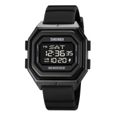 Годинник наручний Skmei 1875PBK All Black Silicone