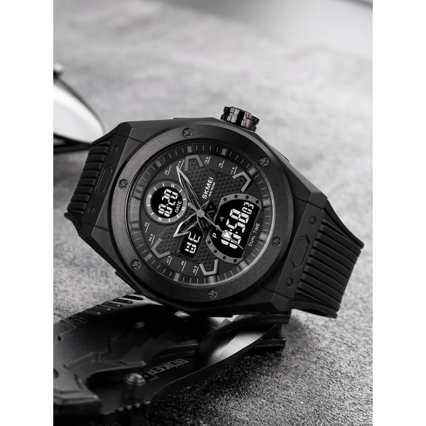 Годинник наручний Skmei 2013BKBK Black-Black