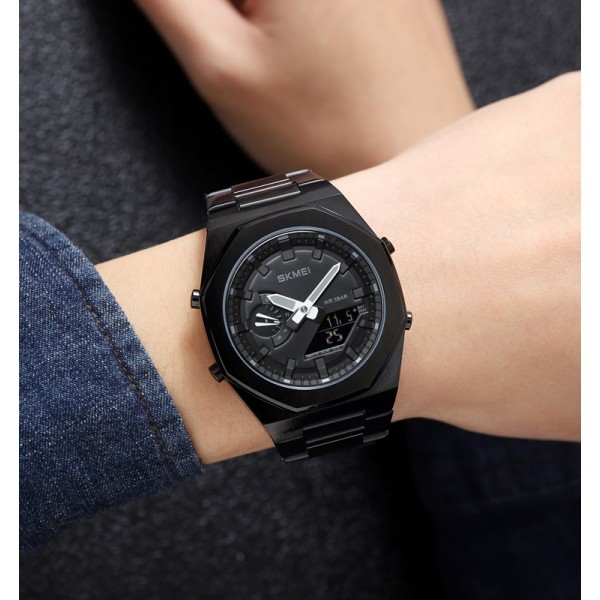 Годинник наручний Skmei 1816BKBKBK All Black