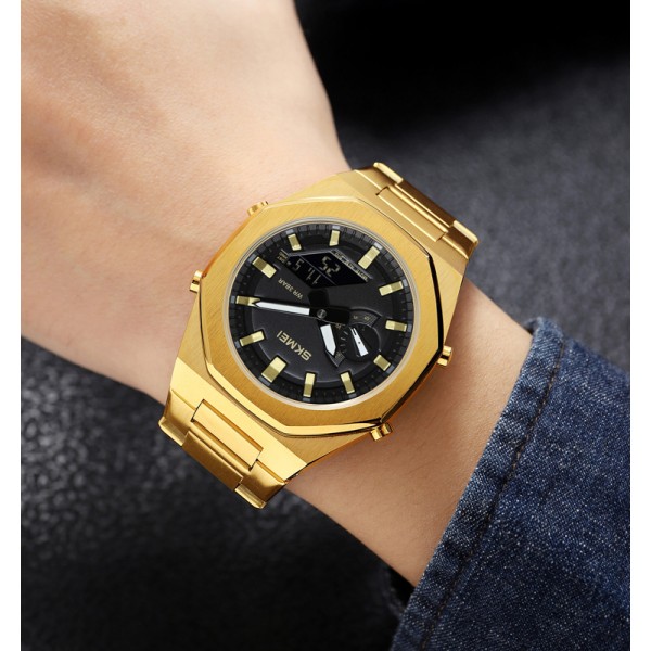 Годинник наручний Skmei 1816GDBK Gold-Black