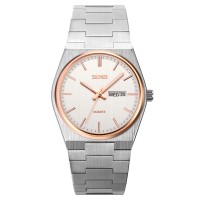 Годинник наручний Skmei 9288SIRGSI Silver-Rose Gold-Silver