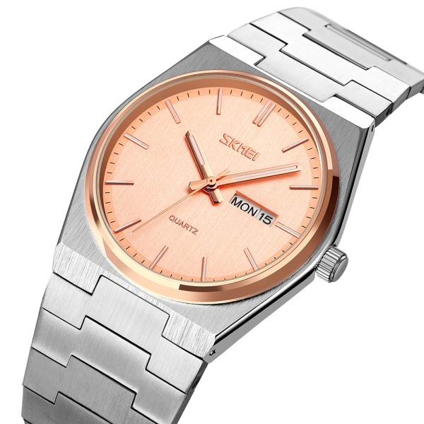 Годинник наручний Skmei 9288SIRGRG Silver-Rose Gold-Rose Gold