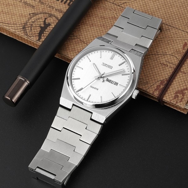 Годинник наручний Skmei 9288SISI Silver-Silver