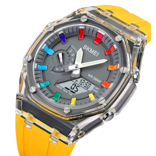 Годинник наручний Skmei 2100YL Yellow