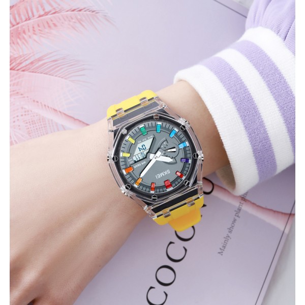 Годинник наручний Skmei 2100YL Yellow