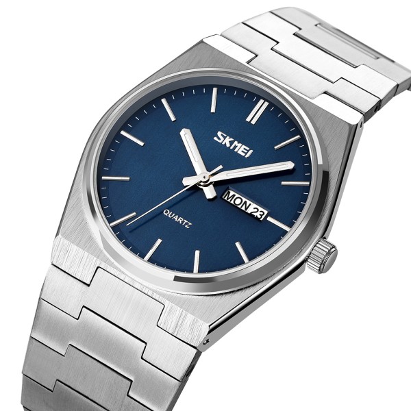 Годинник наручний Skmei 9288SIBU Silver-Blue