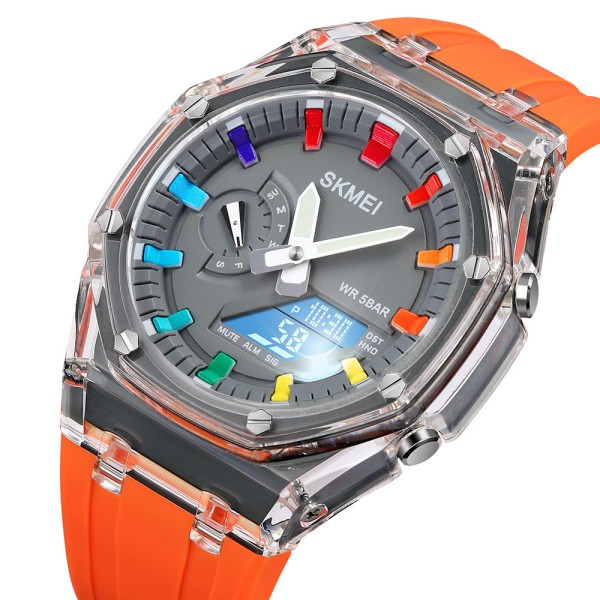 Годинник наручний Skmei 2100OG Orange