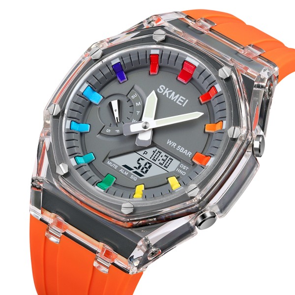 Годинник наручний Skmei 2100OG Orange