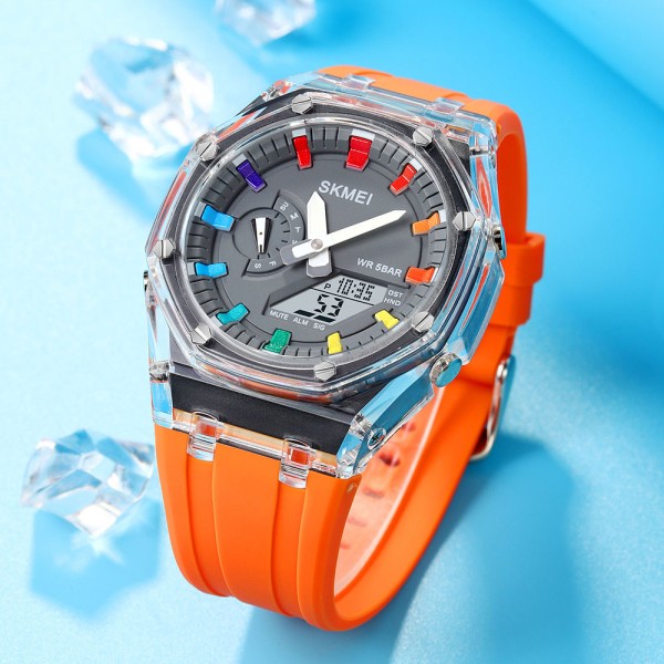 Годинник наручний Skmei 2100OG Orange
