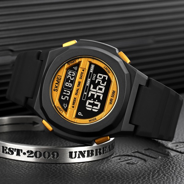 Skmei 1821BKGD Black-Gold SALE