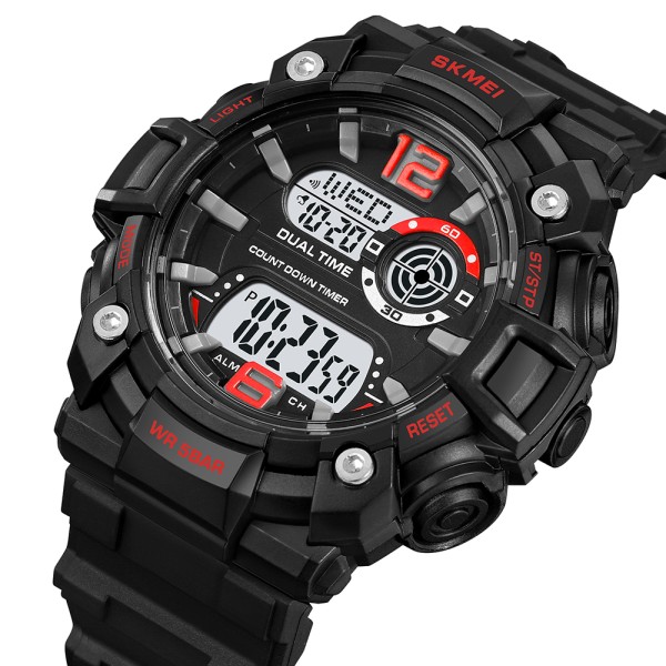 Годинник наручний Skmei 2018RDWT Red-White