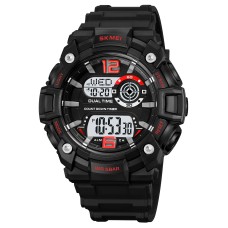 Годинник наручний Skmei 2018RDWT Red-White