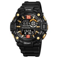 Годинник наручний Skmei 2018GDBK Gold-Black