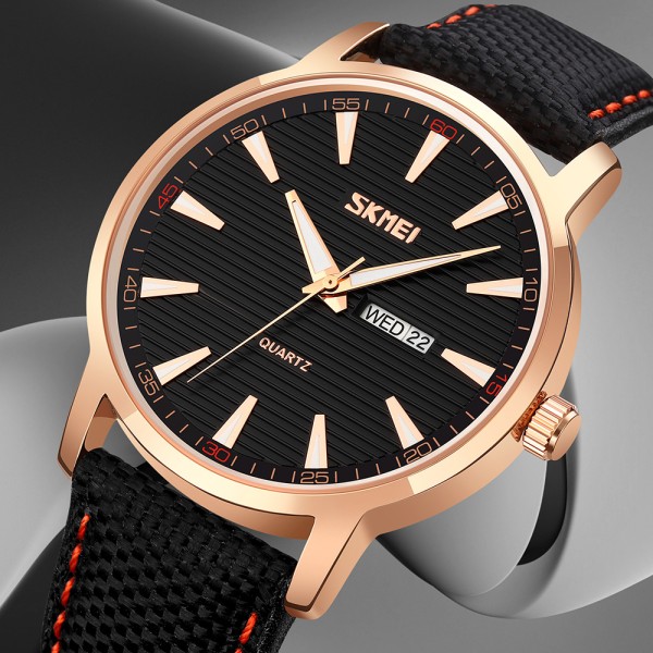 Годинник наручний Skmei 9303RGBK Rose Gold-Black