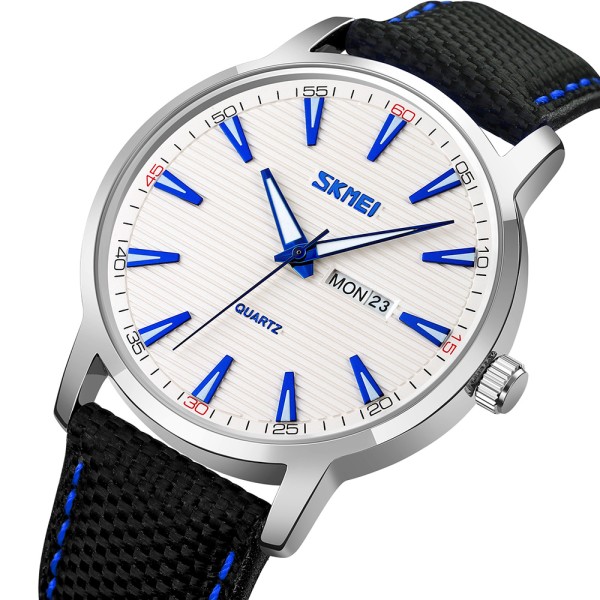 Годинник наручний Skmei 9303SIBU Silver-Blue