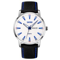Годинник наручний Skmei 9303SIBU Silver-Blue