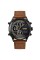Skmei 1975LDKBNBK Dark Brown-Black Leather.