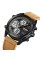 Годинник наручний Skmei 1975LLTBNWT Light Brown-White Leather.