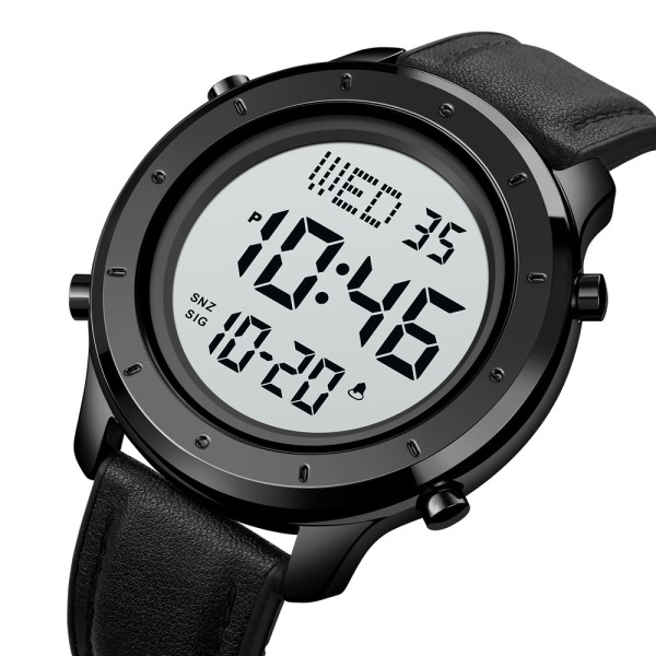 Годинник наручний Skmei 1864LBKWT Black-White Leather