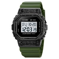 Годинник наручний Skmei 2000AG Army Green
