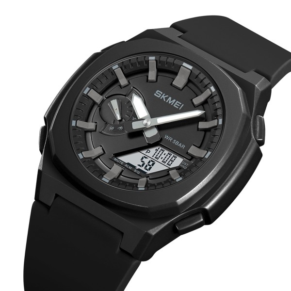 Годинник наручний Skmei 2091BKGYWT Black-Grey White
