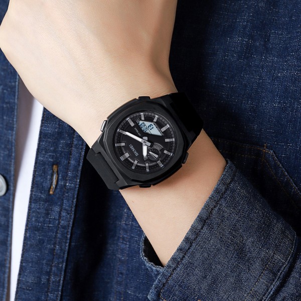 Годинник наручний Skmei 2091BKGYWT Black-Grey White