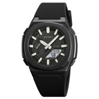 Годинник наручний Skmei 2091BKWTWT Black-White White
