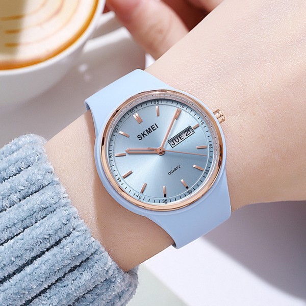 Годинник наручний Skmei 2057LTBU Lignt Blue