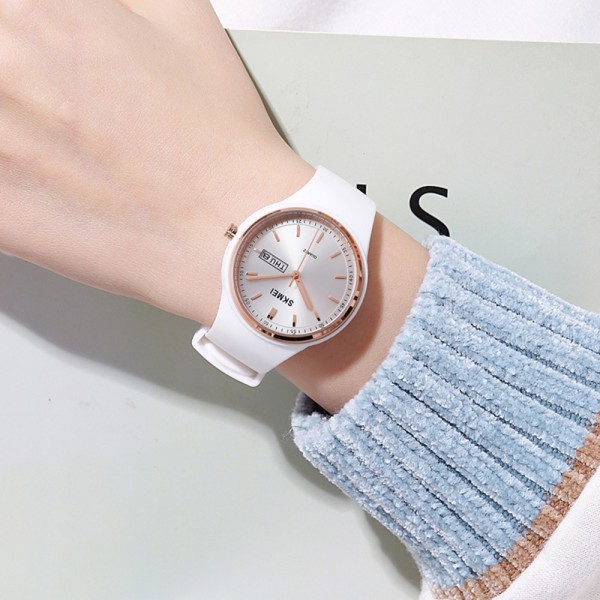 Годинник наручний Skmei 2057WT White