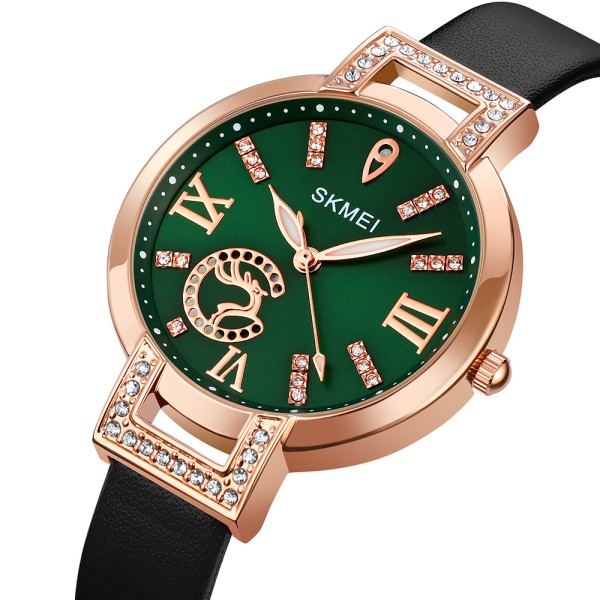 Годинник наручний Skmei 1977GNBK Green-Black