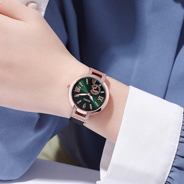 Годинник наручний Skmei 1977GNBK Green-Black