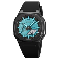 Годинник наручний Skmei 2091BKLTBUWT Blask-Lignt Blue-White