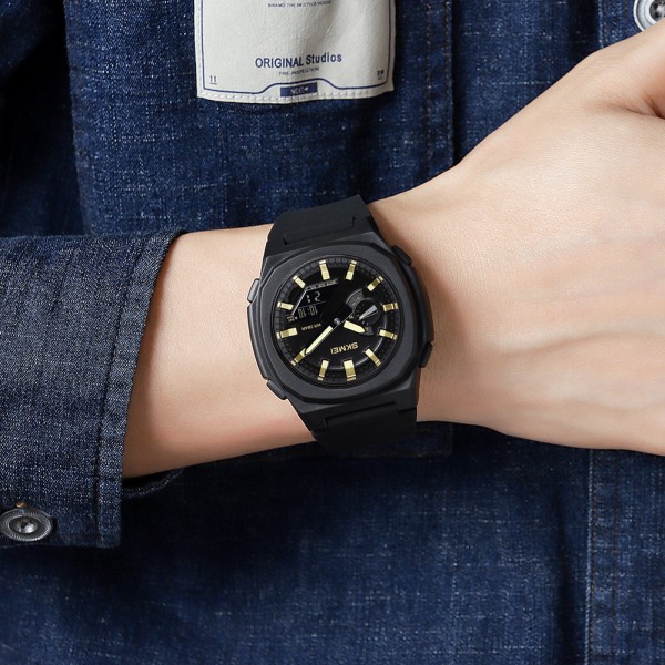 Годинник наручний Skmei 2091BKGDBK Black-Gold-Black