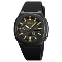 Годинник наручний Skmei 2091BKGDBK Black-Gold-Black