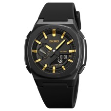 Годинник наручний Skmei 2091BKGDBK Black-Gold-Black