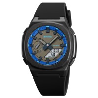 Годинник наручний Skmei 2091BKBUWT Black-Blue-White