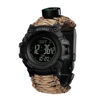 Годинник наручний Skmei 1356DCPK Desert Camo Tactic Compass