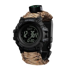 Годинник наручний Skmei 1356DCPK Desert Camo Tactic Compass